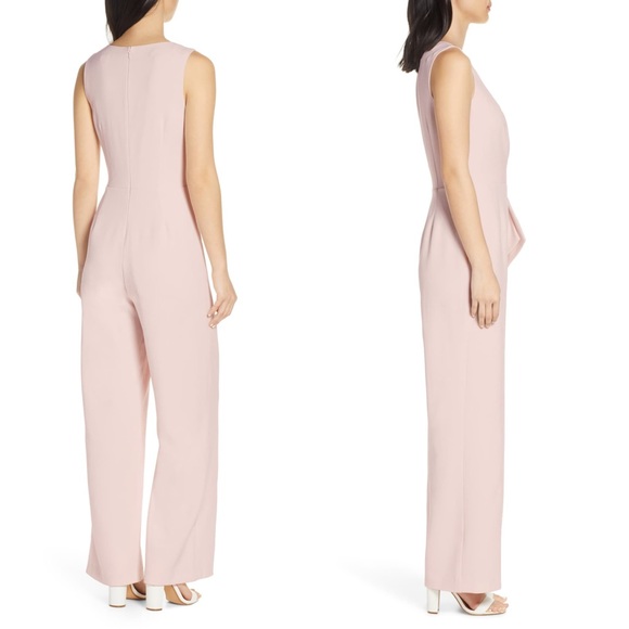 Eliza J Faux Wrap Jumpsuit - Picture 2 of 4